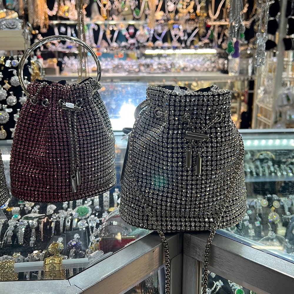 Sparkling mini handbags